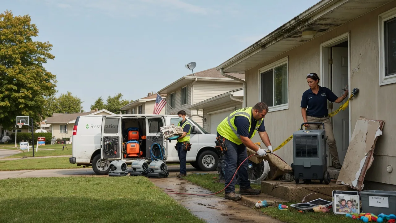 Water Damage Restoration in Momence, IL near me